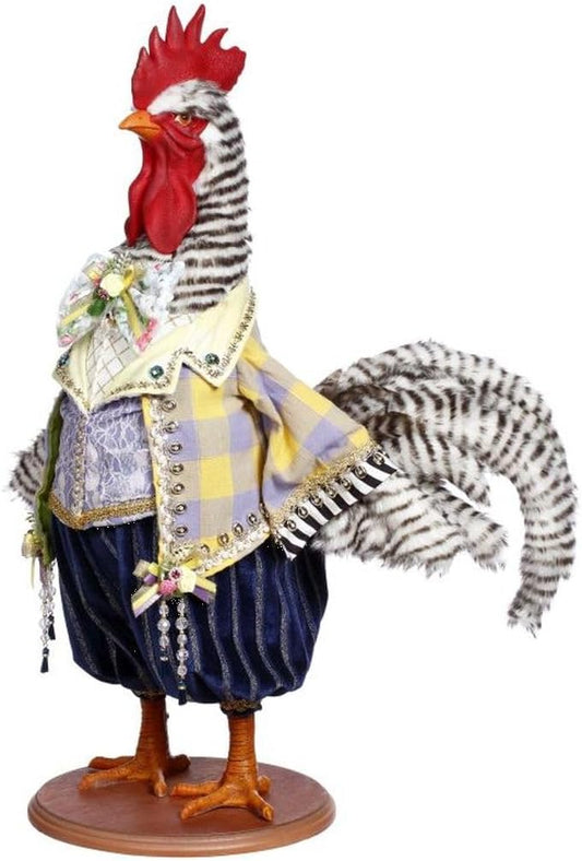 Classic French Rooster Figurine - 26 Inches