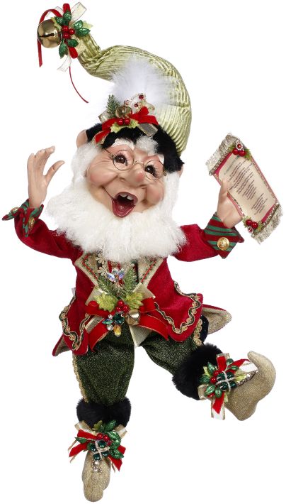 Christmas Carol Elf, Med 17''