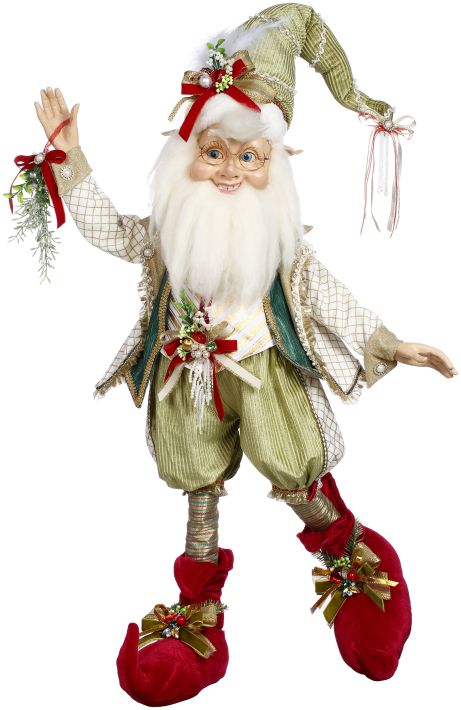 North Pole Mistletoe Elf 36''