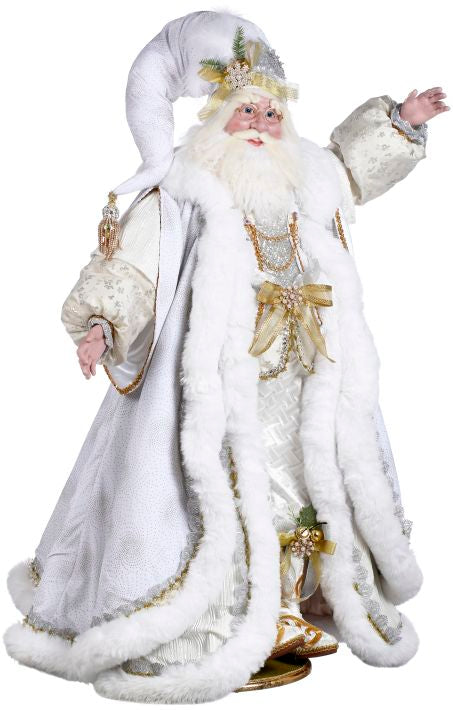 Dreaming of White Christmas Santa - 50 Inches