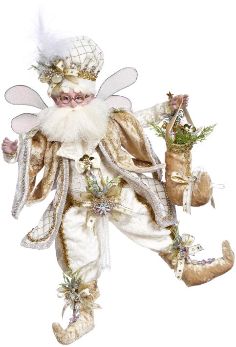White Christmas Fairy, Med 16''