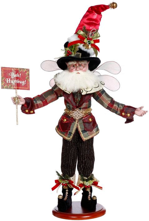 Bah Humbug Fairy on Base 18.5" (Signed by Mark Roberts)