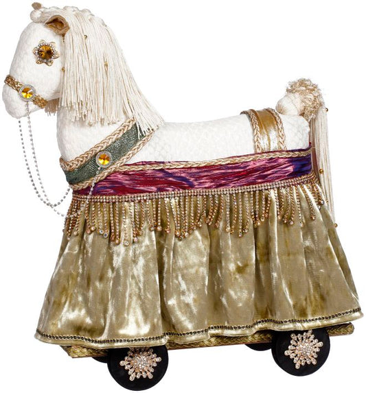 Rocking Horse Gold Skirt - 19 Inches