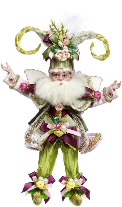 Cabbage Rose Fairy, Small - 11.5 Inches