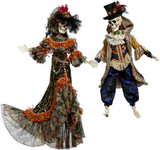 Mr and Mrs Bohemian Skeleton, Large