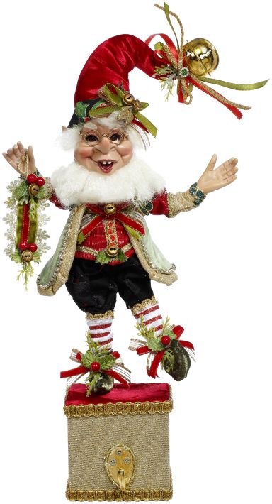 Mingle and Jingle Elf Stocking Holder - 14 Inches