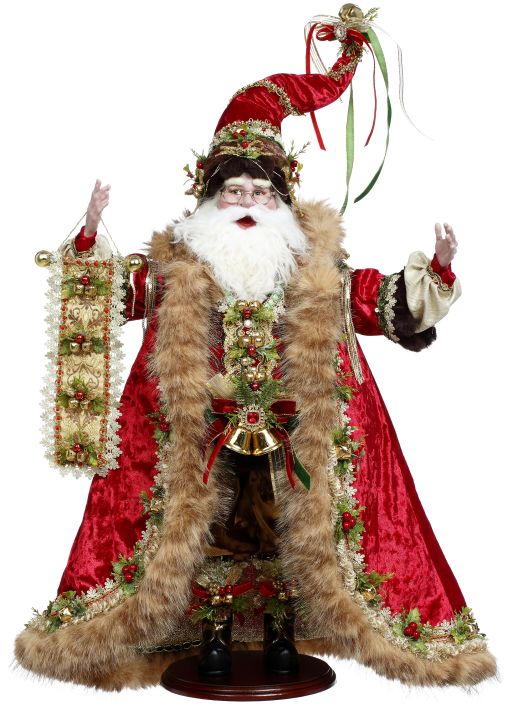 Sleighbells Santa - 24 Inches