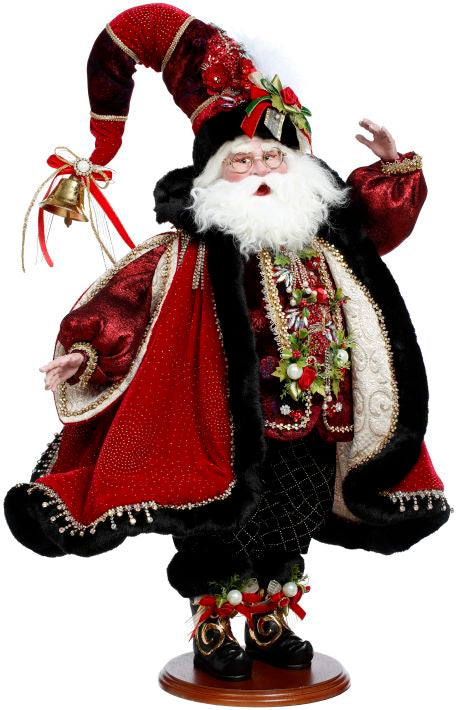 Ruby Red Santa - 24 Inches