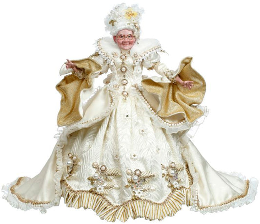 Snow and Pearls Mrs. Claus - 23 Inches