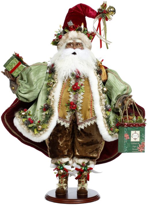 Kris Kringle Santa - 24 Inches, African American