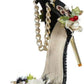 Black Shoe, With Gold Chain Ornament 9''