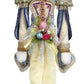 Rabbit Nutcracker Yellow, Small - 24.5 Inches
