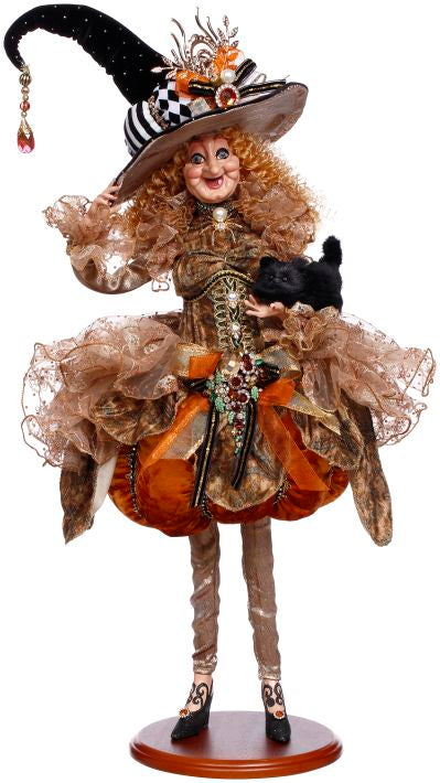 Pumpkin Pie Witch, Large -