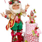 Candied Cake Elf Scene - 8 x 13 Inches