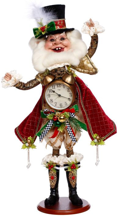Christmas Clock Elf, Medium - 8 x 30 Inches