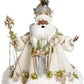 African American White Christmas Santa - 27.5 Inches