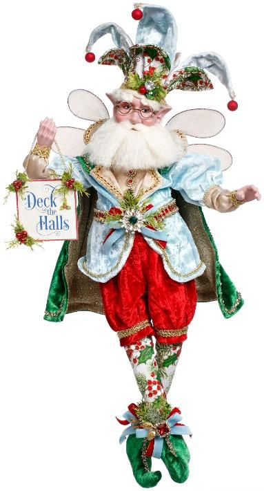 Deck The Halls Fairy, Large - 21.5 Inches