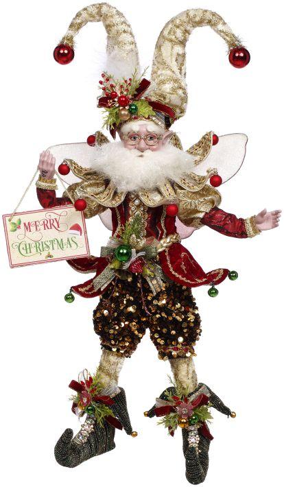 Merry Christmas Fairy, Medium - 17.5 Inches