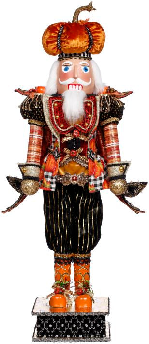 Pumpkin Nutcracker, Medium - 35.5 Inches