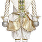 White Christmas Nutcracker, Large - 49 Inches