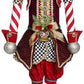North Pole Checkered Nutcracker, Large - 49.5 Inches