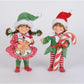 Red Polka Dot Gingerbread Elf Set
