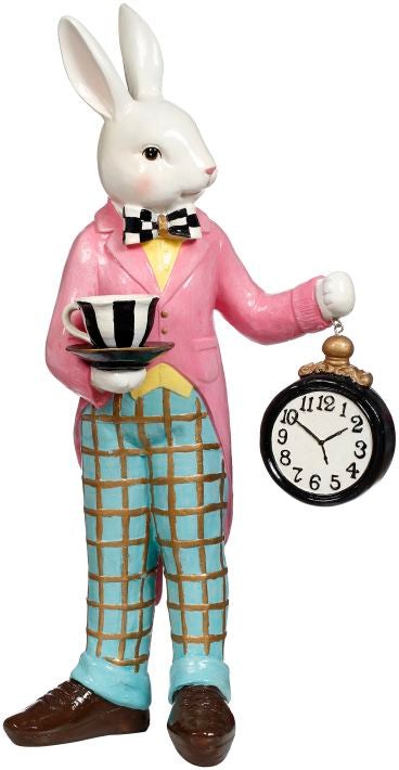 Alice, Rabbit With Clock 18.5''