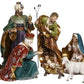NATIVITY SCENE 4" - 20'' Set of 8