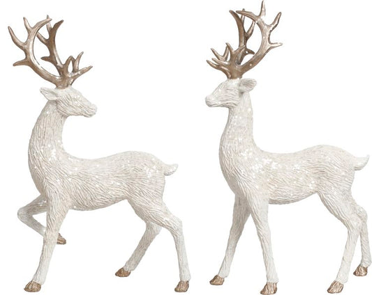Elegant Sparking Deer Set, 18'
