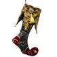 Floral Jester Stocking - 25 Inches