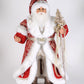 Lighted Red Couture Santa