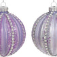 Beaded Ball Ornament 3'', (Set of 6)