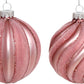 Spiral  Xmas Ornament 3'', (Set of 6)