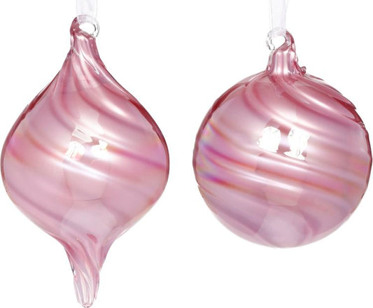 Raspberry Ornament 3-5.5'' , (Set of 6)