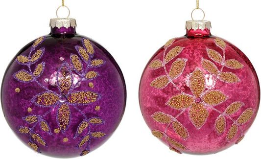 Exquisite Ball Ornament 4'', (Set of 6)