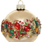 Festive Jeweled Ornament, Box of 12- 3 Inches