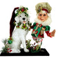**SIGNED** CHRISTMAS COOKIE ELF WITH DOG (Signed by Mark Roberts)