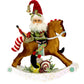 **SIGNED** DECORATING ELF ON ROCKING HORSE (Signed by Mark Roberts)