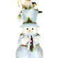 **SIGNED** MISTLETOE ELF ON SNOWMAN (Signed by Mark Roberts)