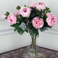 Luscious Peony Vase - 20 Inches