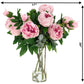 Luscious Peony Vase - 20 Inches