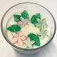 3D Jasmine Floral Candle