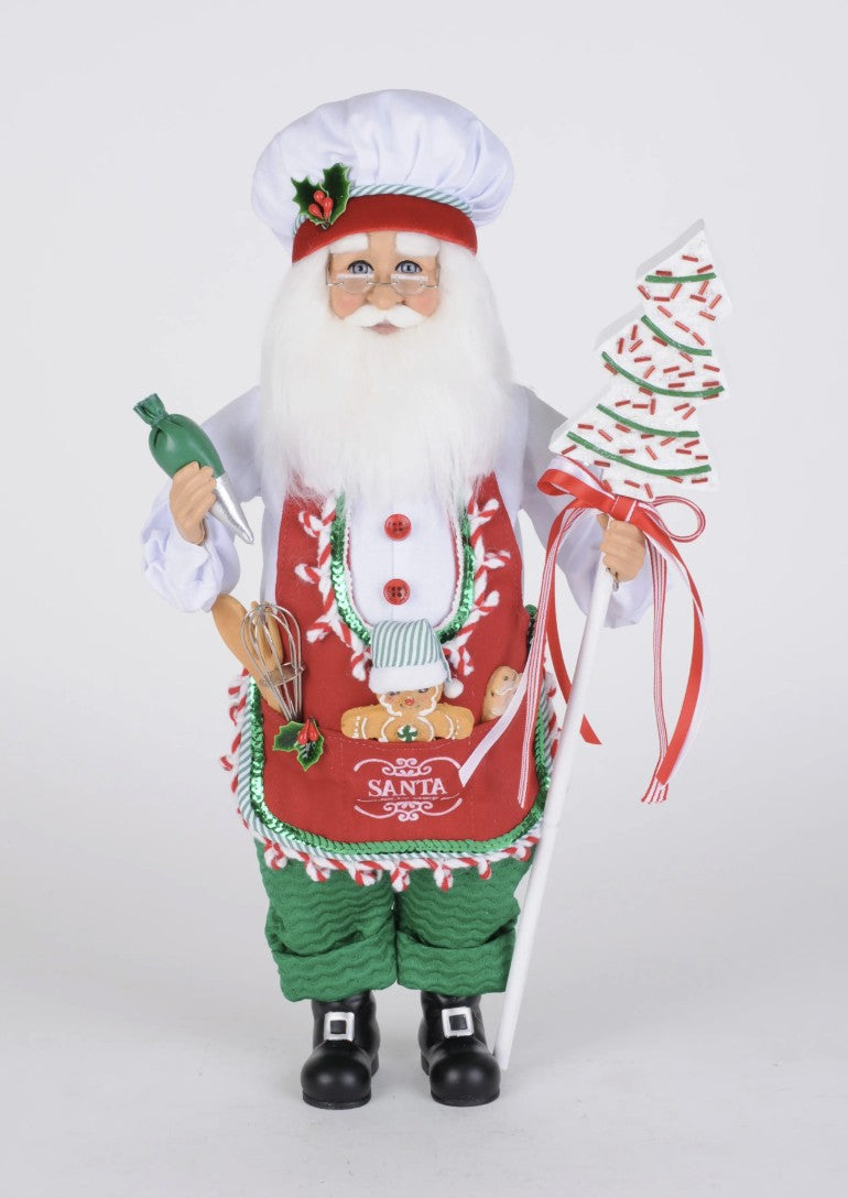 Cookie Tree Baker Santa