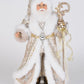 Lighted Gold Royale Santa