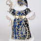 Lighted Sapphire Royale Santa