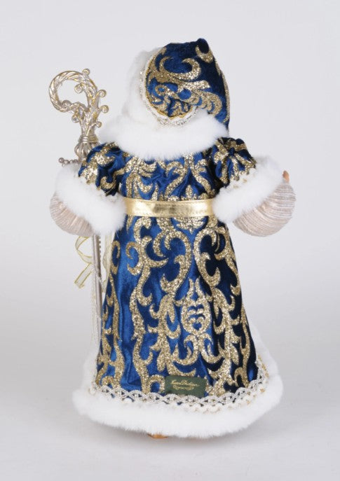 Lighted Sapphire Royale Santa