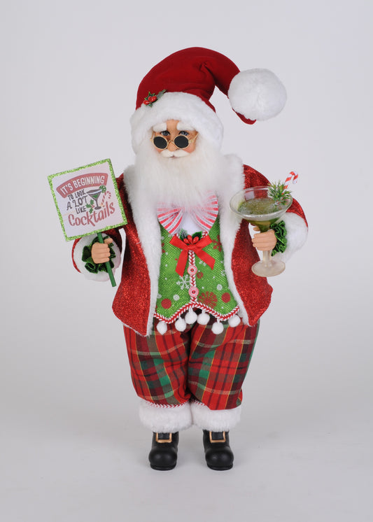 Christmas Cocktails Santa
