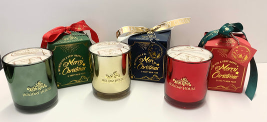 Christmas Gift Boxed Candle - Holiday Cinnamon Clove