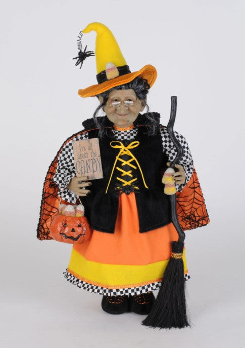 Clara the Candy Corn Witch
