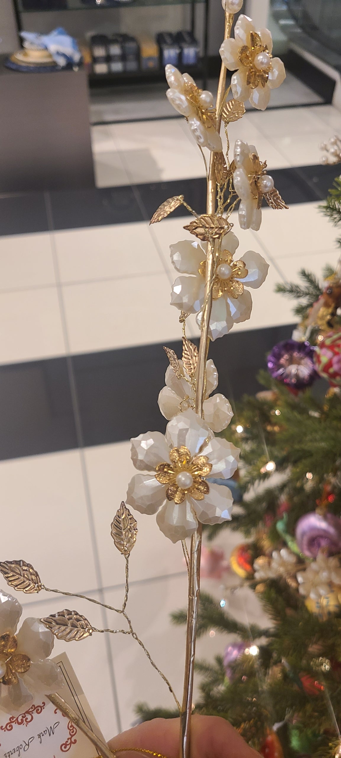 Golden Blossom Spray- 29 Inches, set of 12